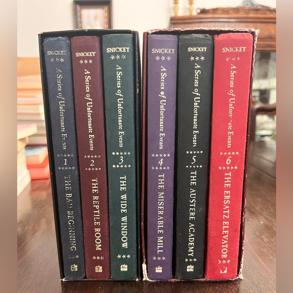 Series of Unfortunate Events books